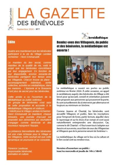 Gazette des Bénévoles 7